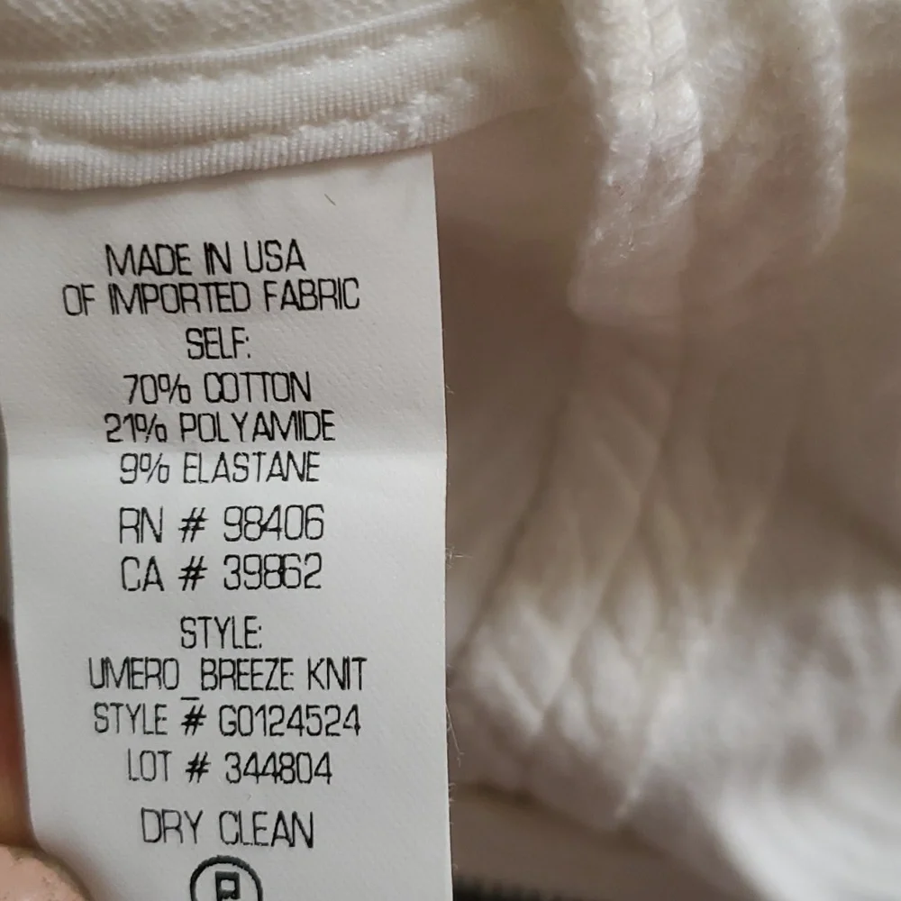 Theory white Peplum   top size s - Picture 14 of 15